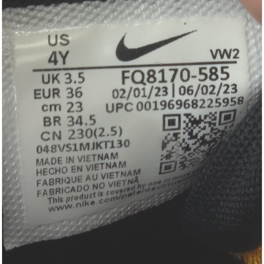 Nike LeBron Witness 4 Mid Multi-Color FQ8170-585 Size 4Y - Picture 7 of 7